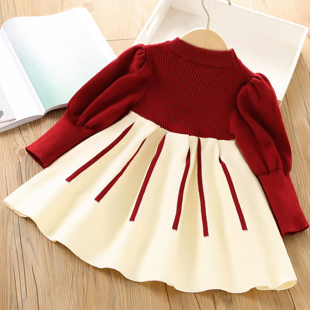 Red Bow Decorated Dress. - Image 2