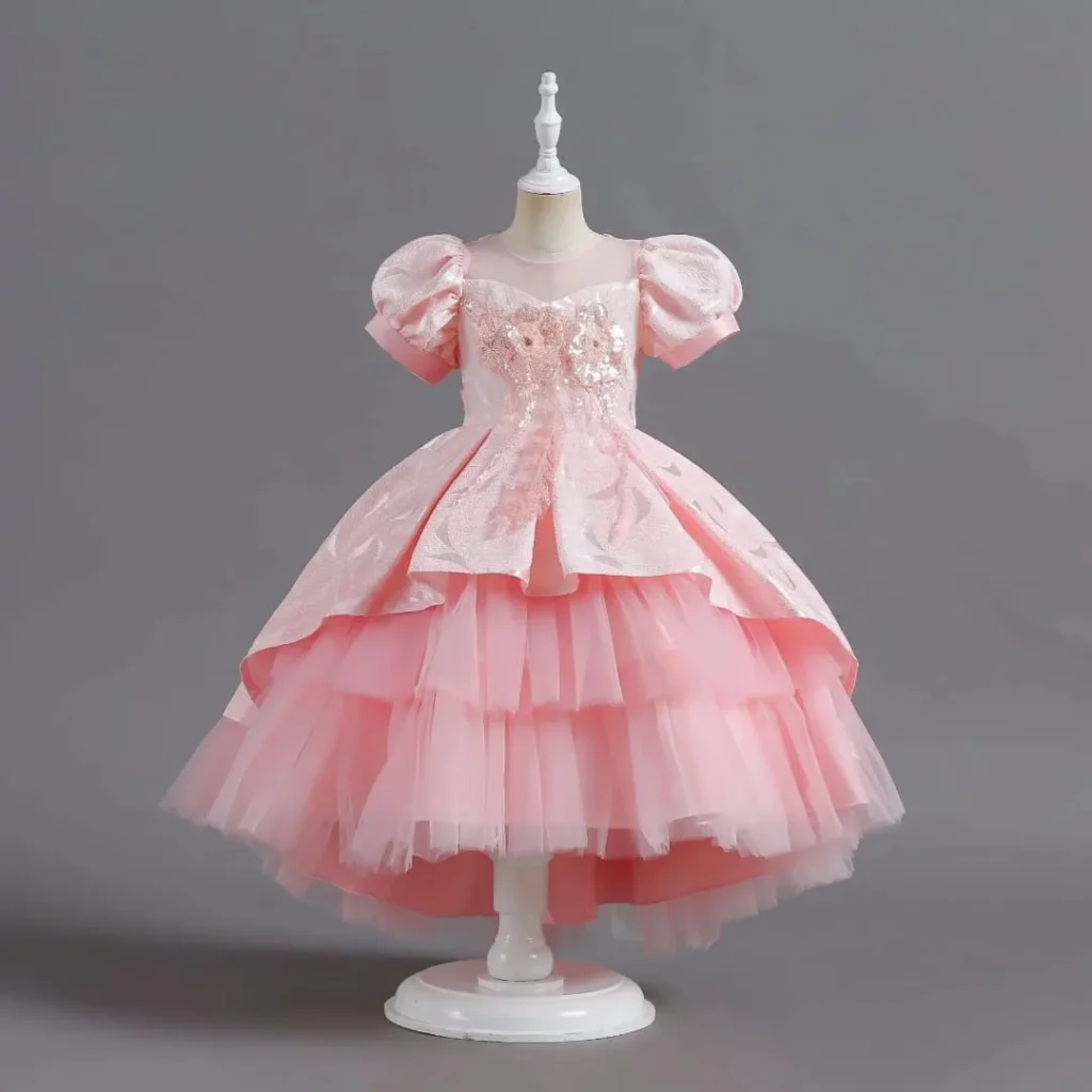 PINK SUMMERE PARTY DRESS