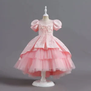 PINK SUMMERE PARTY DRESS